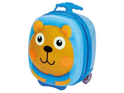 Kufřík s kolečky medvěd 30cm