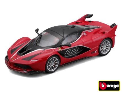 Bburago 1:43 Ferrari Signature series FXX K (nr. 88) Metalic Red