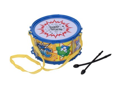 Bubínek plast 16x9cm s popruhem a paličkami v sáčku
