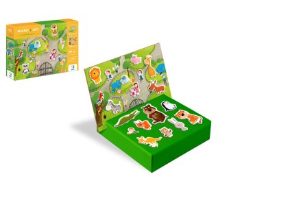 Magnety V Zoo 35ks v krabici 31x22x5cm