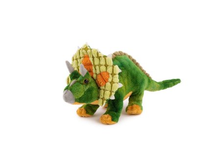 Triceratops dinosaurus plyš 8x26cm 0m+