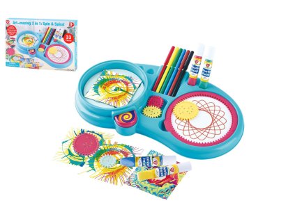 Kreslící kreativní sada 33ks v krabici 44x30x5,5cm