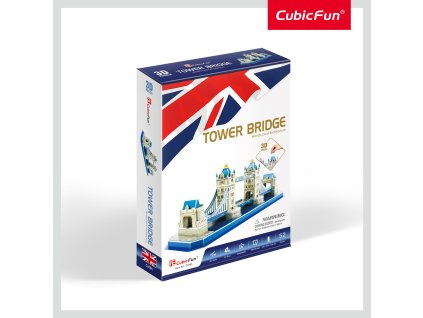 CubicFun - Puzzle 3D Tower Bridge - 52 dílků