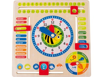 small foot Didaktický kalendář v němčině