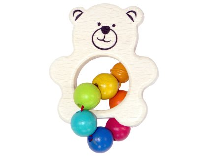 Hess Chrastítko medvídek s kuličkami