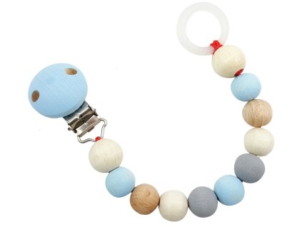 Hess Klips na dudlík modrý