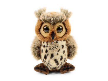 Rappa Plyšová sova 20 cm ECO-FRIENDLY