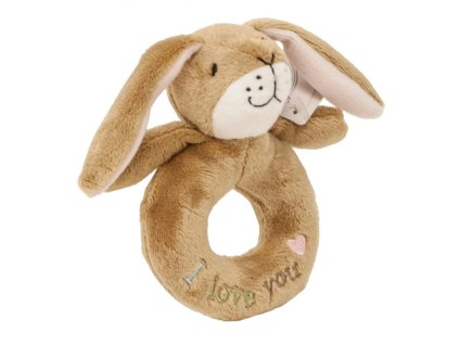 Rainbow Hádej, jak moc tě mám rád! Chrastítko kroužek králíček