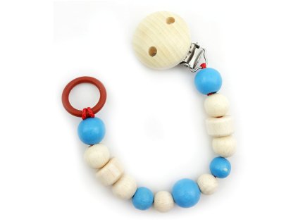 Hess Klips na dudlík světle modrý