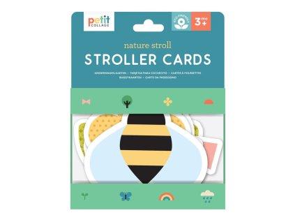 Petit Collage Karty ke kočárku Příroda