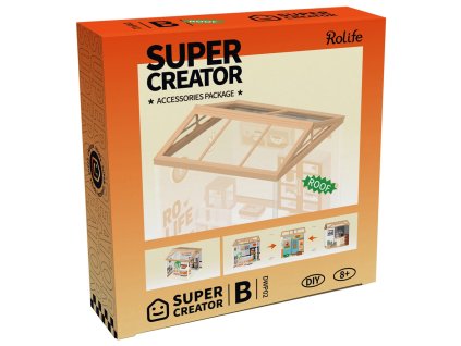 RoboTime Kryt na miniatury domečku Střecha typu B