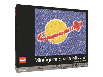 Chronicle Books Puzzle LEGO® Minifigurka vesmírná mise 1000 dílků
