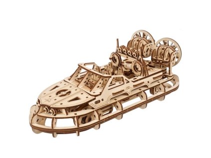 Ugears 3D Dřevěné mechanické puzzle Záchranné vznášedlo
