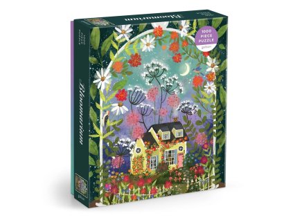 Galison Puzzle Kvetoucí zahrada Joy Laforme 1000 dílků
