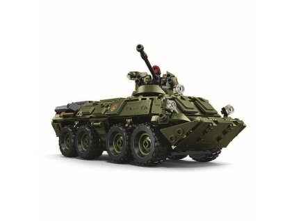 Sluban Model Bricks M38-B1251 Tank BTR-80AS IFV v měřítku 1:35