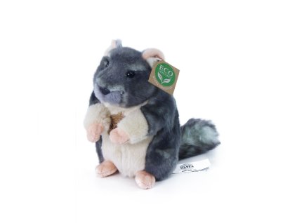 Rappa Plyšová činčila stojící 15 cm ECO-FRIENDLY