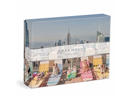 Galison Puzzle Psi v New Yorku Gray Malin 1000 dílků