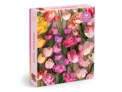 Galison Puzzle Pomíjivé tulipány 1000 dílků