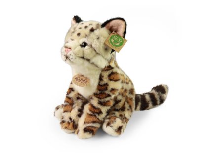 Rappa Plyšový ocelot sedící 28 cm ECO-FRIENDLY