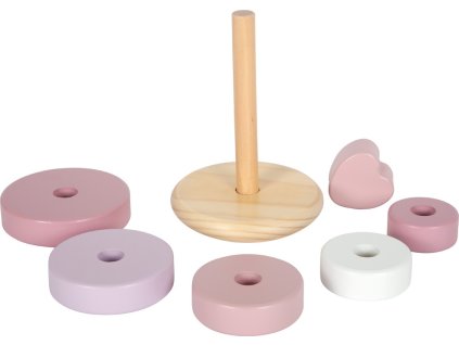 small foot Nasazování na tyč Věž růžová