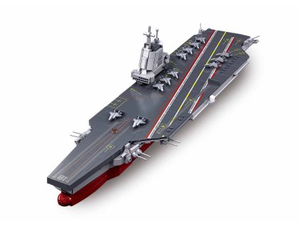 Sluban Model Bricks M38-B1211 Letadlová loď Fujian