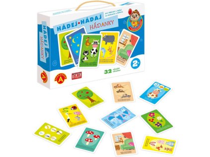 ALEXANDER Hra Hádej hádanky Poznávání pro nejmenší
