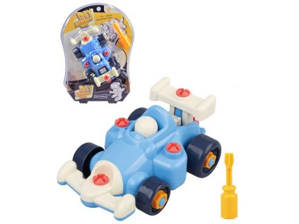 Auto formule barevná na šroubování 16cm set s nástrojem k sestavení plast