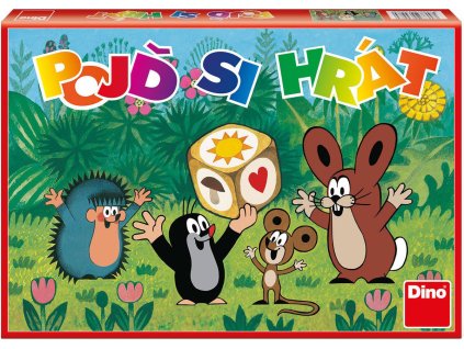 DINO Hra Pojď si hrát Krtek (Krteček) *SPOLEČENSKÉ HRY*
