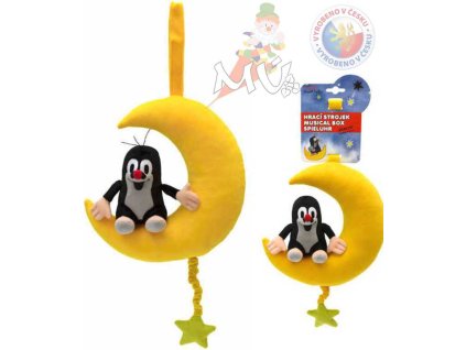 MORAVSKÁ ÚSTŘEDNA Hrací strojek Krtek a měsíc *PLYŠOVÉ HRAČKY*