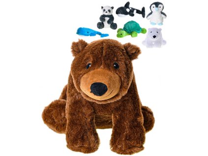 PLYŠ Ecobuddies zvířátko 25cm 7 druhů *PLYŠOVÉ HRAČKY*