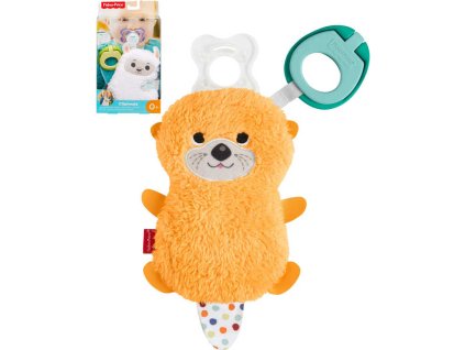 FISHER PRICE PLYŠ Baby klip na dudlík pro miminko 2 druhy *PLYŠOVÉ HRAČKY*