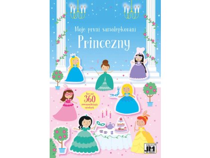 JIRI MODELS První samolepkování Princezny 360 samolepek