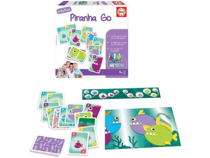 EDUCA Hra karetní Piraně *SPOLEČENSKÉ HRY*