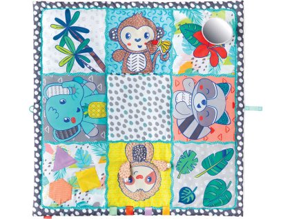 INFANTINO Baby deka hrací MAXI senzorická 122x122cm pro miminko