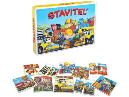 HYDRODATA Karty Stavitel soubor her 3v1 Pexeso Dueto Černý Petr *SPOLEČENSKÉ HRY*