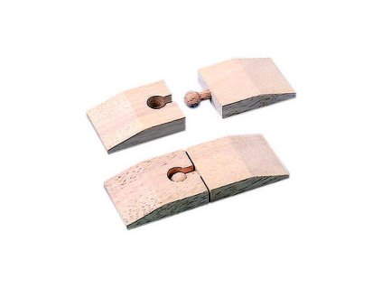 BINO DŘEVO příslušenství k dráze nadjezd * DŘEVĚNÉ HRAČKY *