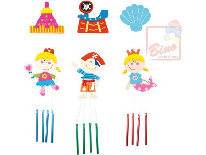 BINO Závěs se zvonky Zvonkokhra *DŘEVĚNÉ HRAČKY*