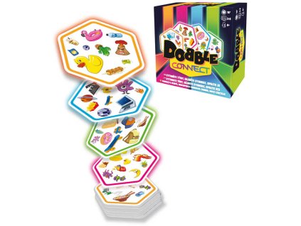 ASMODEE Hra postřehová Dobble Connect *SPOLEČENSKÉ HRY*
