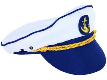 KARNEVAL Čepice námořní kapitán *KARNEVALOVÝ DOPLNĚK*