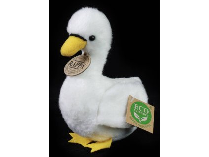 PLYŠ Labuť 15cm Eco-Friendly *PLYŠOVÉ HRAČKY*