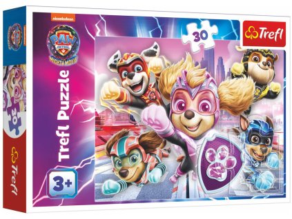 TREFL PUZZLE Hrdinové města Tlapková Patrola 27x20cm 30 dílků skládačka
