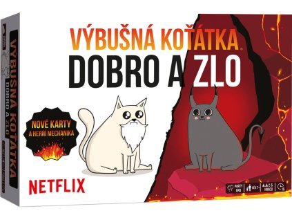 ADC Hra Výbušná koťátka: Dobro a zlo *SPOLEČENSKÉ HRY*