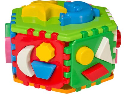 Baby vkládačka motorická Galaxis 17 tvarů na vložení šestihran plast pro miminko