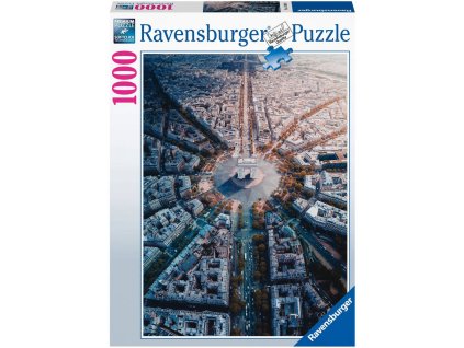 RAVENSBURGER Puzzle Paříž 1000 dílků 50x70cm skládačka