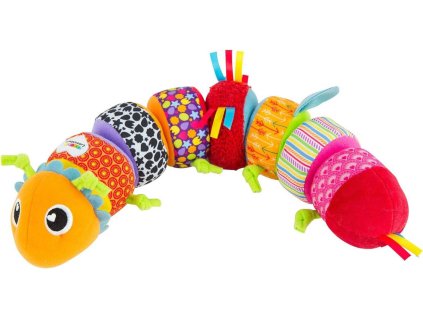 LAMAZE Housenka baby spojovací textilní na suchý zip pro miminko