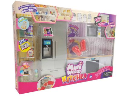 MAC TOYS Mini World Kuchyňka herní set nábytek a vybavení s doplňky