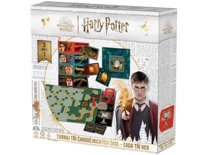 EFKO Hra Harry Potter Turnaj tří čarodějnických škol 3v1 *SPOLEČENSKÉ HRY*