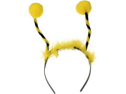 KARNEVAL Čelenka s tykadly včelka *KARNEVALOVÝ DOPLNĚK*