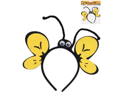 KARNEVAL Čelenka včelka *KARNEVALOVÝ DOPLNĚK*