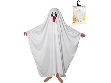 KARNEVAL Šaty Duch (104-136cm) 3-7 let *KOSTÝM*